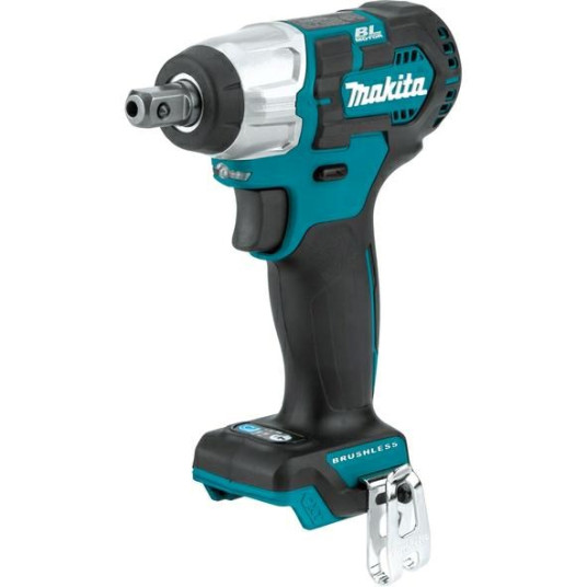 Makita TW161DZ sähköinen ruuvinväännin 1/2" 2400 RPM 165 N-m Musta, sininen 12 V 12 V