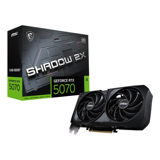 MSI GeForce RTX 5070 12G SHADOW 2X OC DLSS 4 BULKki