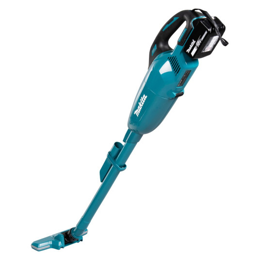 Makita DCL284FZ Pölynimuri / sähköluuta Kaksi-in-yhdessä-pölynimuri Akku Kuiva kangas Mixless Musta, turkoosi