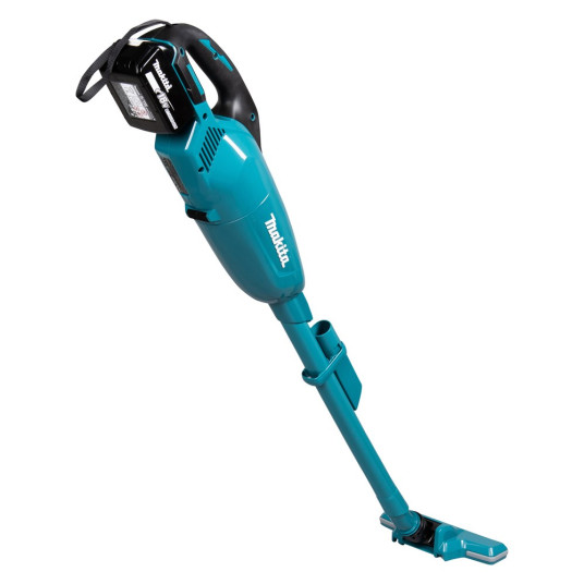 Makita DCL284FZ Pölynimuri / sähköluuta Kaksi-in-yhdessä-pölynimuri Akku Kuiva kangas Mixless Musta, turkoosi